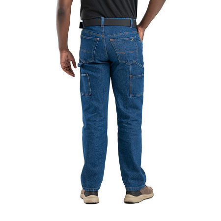 Berne 1915 Collection Big And Tall Mens Regular Fit Straight Leg Carpenter Jean, 46 30, Blue