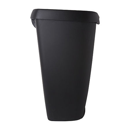 Umbra Brim Step On Bathroom Canister, One Size, Black