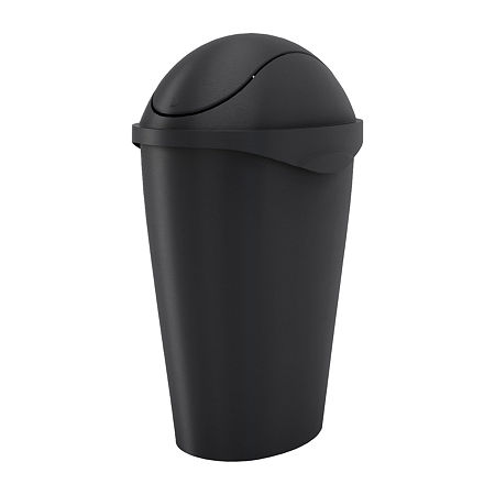 Umbra 12 Gallon Waste Basket, One Size, Black