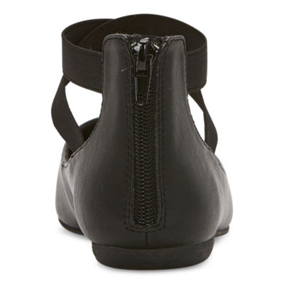 Pop Leaf Womens Round Closed Toe Ballet Flats