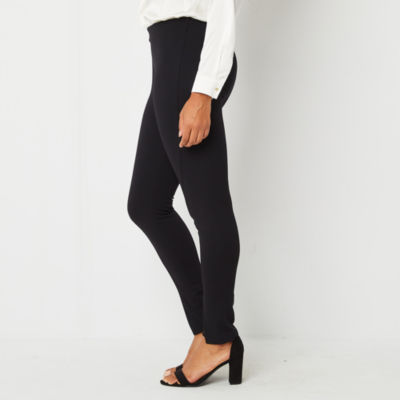 Bold Elements Womens Mid Rise Slim Curvy Pants