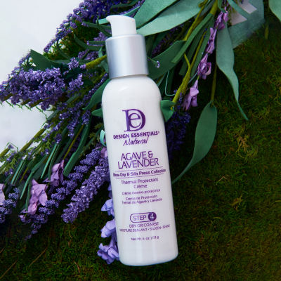 Design Essentials Agave & Lavender Thermal Protectant Hair Cream-4 oz.