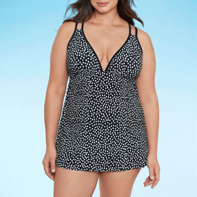 Trimshaper discount swim dress