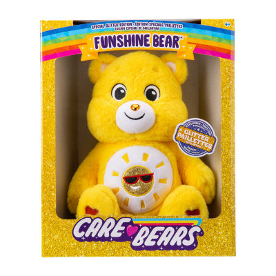 Glitter Belly Funshine Bear Care Bears Plush Doll