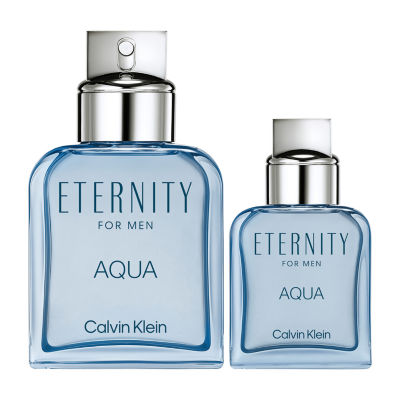 Calvin Klein Aqua For Men Eau De Toilette 2-Pc Set Gift Set ($156 Value)