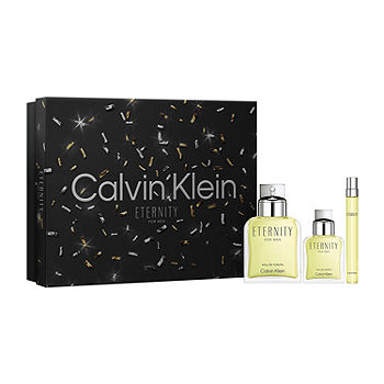 De Value), Gift 3-Pc Men Calvin Toilette Klein For ($185 - Set Eternity JCPenney Eau Eternity Color: