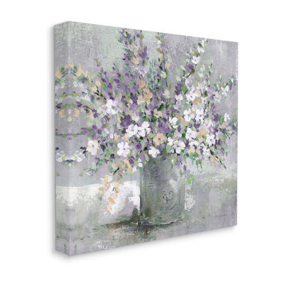 Stupell Industries Blossoming Aster Flower Bouquet Canvas Art