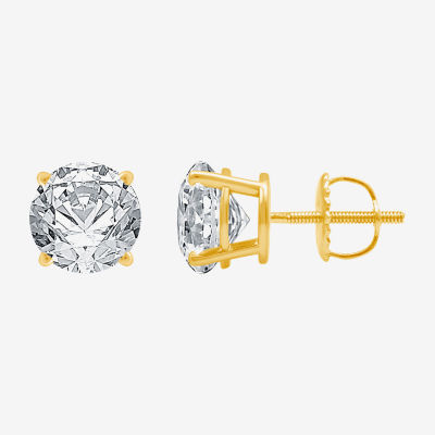 3 CT. T.W. Lab Grown White Diamond 14K Gold Round Jewelry Set