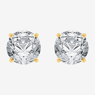 3 CT. T.W. Lab Grown White Diamond 14K Gold Round Jewelry Set