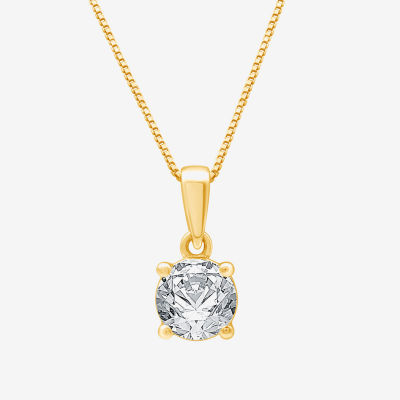 3 CT. T.W. Lab Grown White Diamond 14K Gold Round Jewelry Set