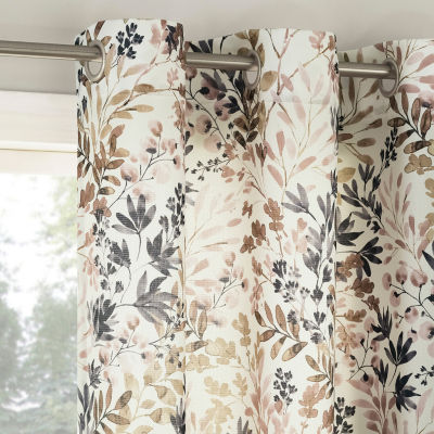 No 918 Amelie Light-Filtering Grommet Top Single Curtain Panel