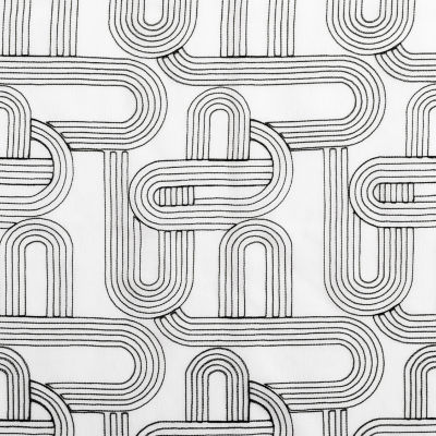 No 918 Kaz Rod Pocket Sheer Single Curtain Panel