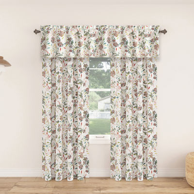 No 918 Lily Garden Rod Pocket Tailored Valance