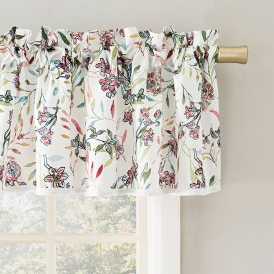 No 918 Lily Garden Rod Pocket Tailored Valance