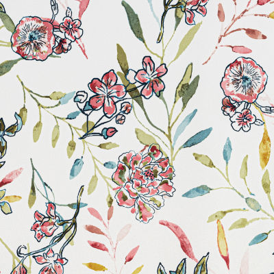 No 918 Lily Garden Rod Pocket Valance