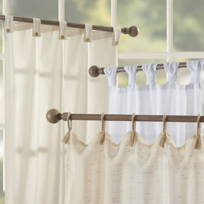 No 918 Noemi Tab Top Sheer Single Curtain Panels