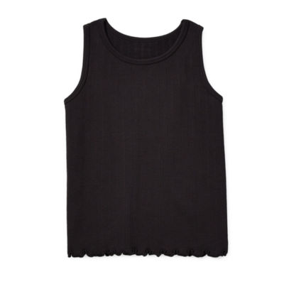 Thereabouts Little & Big Girls Round Neck Tank Top