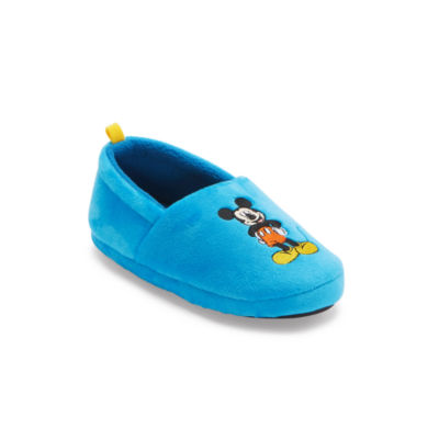 Disney Collection Boys Mickey and Friends Mouse Slip-On Slippers