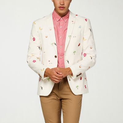 Opposuits Tropical Embroidered Mens Slim Fit Blazer