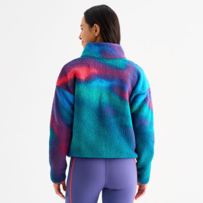 Xersion Womens Heavyweight Novelty Sherpa Softshell Jacket