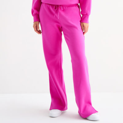 Xersion Womens Super Soft Fleece Straight Leg Sweatpant