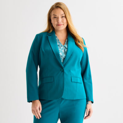Liz Claiborne Kate Womens Classic Fit Plus Blazer