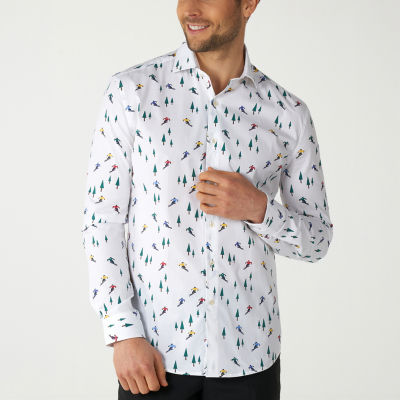 Opposuits Winter Mens Long Sleeve Dress Shirt