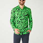 Opposuits The Joker Mens Regular Fit DC Comics Long Sleeve Dress Shirt,  Color: Green - JCPenney