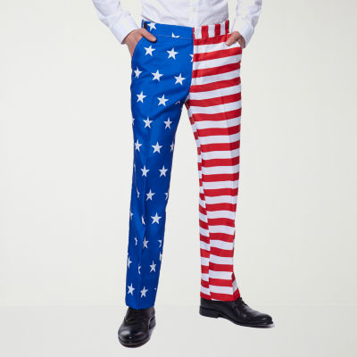 Suitmeister Usa Flag Mens 3-pc. Suit Set