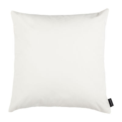 Safavieh Valorie White Grey Square Throw Pillow