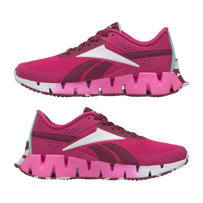 reebok zig zag pink