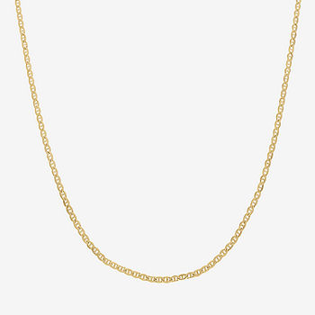 14K Gold 22 Inch Anchor Chain Necklace - JCPenney
