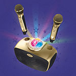Merkury Duet Karaoke Microphones and Bluetooth Speaker