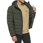 Levi's Mens Stretch Hooded Puffer Jacket