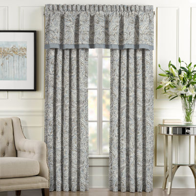 Queen Street Garrison Light-Filtering Rod Pocket Set of 2 Curtain Panel ...