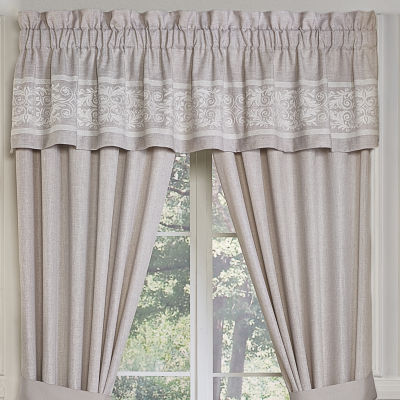 Five Queens Court Maryanne Rod Pocket Tailored Valances