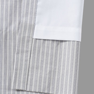 Queen Street Simona Rod Pocket Light-Filtering Set of 2 Curtain Panel