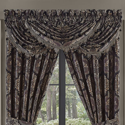 Queen Street Willow Rod Pocket Waterfall Valance