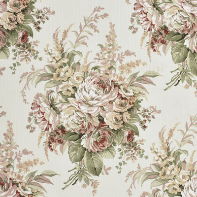 Royal Court Estelle Rod Pocket Light-Filtering Set of 2 Curtain Panel