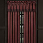Five Queens Court Chianti Energy Saving Light-Filtering Rod Pocket Set of 2 Curtain Panel
