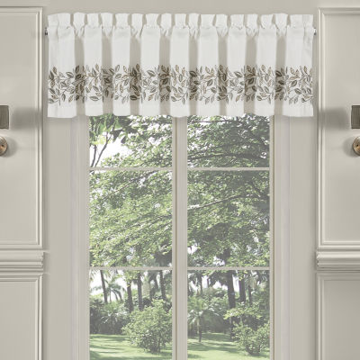 Royal Court Laurel Rod Pocket Tailored Valance