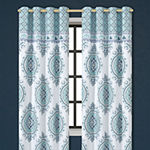 Queen Street Afton Light-Filtering Rod Pocket Set of 2 Curtain Panel