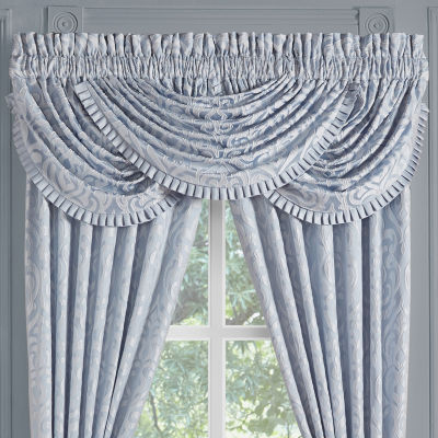 Queen Street Linda Rod Pocket Waterfall Valance