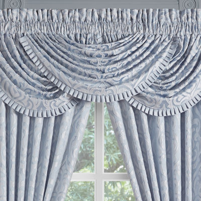 Queen Street Linda Rod Pocket Waterfall Valance