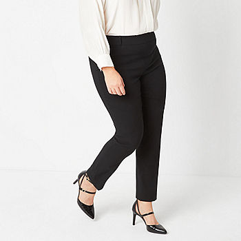 I.n.c. International Concepts Plus High Rise Pull-On Slit Ankle