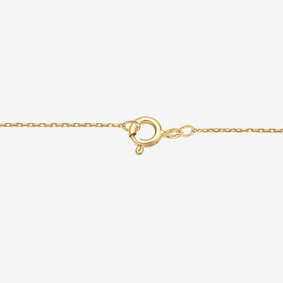 Cancer Womens 1/3 CT. T.W. Natural White Diamond 14K Gold Over Silver Pendant Necklaces