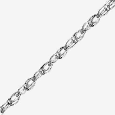 Solid 7.25 Inch Rope Chain Gold Bracelet