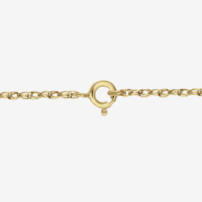 Personalized 10K Gold 20mm Monogram Bracelet