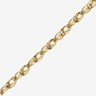 Personalized 10K Gold 20mm Monogram Bracelet