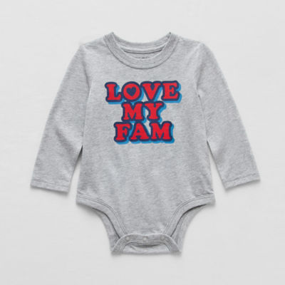 Okie Dokie Baby Boys Long Sleeve Bodysuit